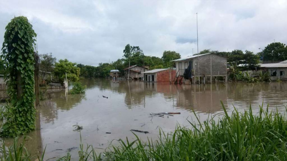 Cantón Vinces afectado por inundaciones